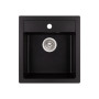 Кухонная мойка Qtap CS 5046 Black (QT5046BLA404)