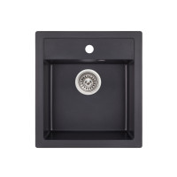 Кухонная мойка Qtap CS 5046 Beton (QT5046BET502)