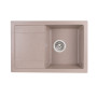 Кухонна мийка Qtap CS 7449 Beige (QT7449BEI551)