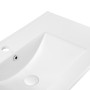 Комплект Qtap Tern 800х580х437 White тумба подвесная + раковина врезная QT1772TPL8013080CW