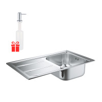 Набір Grohe мийка кухонна K400 31566SD0 + дозатор для миючого засобу Contemporary 40536000