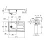 Набір Grohe мийка кухонна K400 31568SD0 + дозатор для миючого засобу Contemporary 40536000