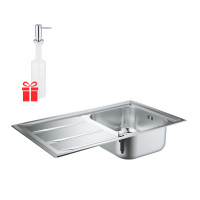 Набір Grohe мийка кухонна K400 31568SD0 + дозатор для миючого засобу Contemporary 40536000