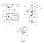 Набор Grohe мойка кухонная K400 31570SD0 + смеситель Concetto 32663001 + дозатор для моющего средства Contemporary 40536000
