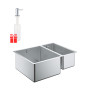 Набір Grohe мийка кухонна K700U 31577SD0 + дозатор для миючого засобу Contemporary 40536000