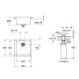 Набір Grohe мийка кухонна K700 31578SD0 + дозатор для миючого засобу Contemporary 40536000