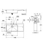Набір Grohe мийка кухонна K1000 31581SD0 + дозатор для миючого засобу Contemporary 40536000