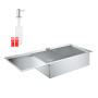 Набір Grohe мийка кухонна K1000 31582SD0 + дозатор для миючого засобу Contemporary 40536000