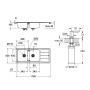 Набір Grohe мийка кухонна K500 31588SD0 + дозатор для миючого засобу Contemporary 40536000