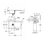 Набір Grohe мийка кухонна K500 31644AP0 + дозатор для миючого засобу Contemporary 40536000