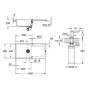 Набір Grohe мийка кухонна K500 31645AP0 + дозатор для миючого засобу Contemporary 40536000