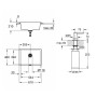 Набір Grohe мийка кухонна K700 31655AT0 + дозатор для миючого засобу Contemporary 40536000