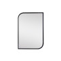 Зеркало Qtap Scorpio 490х700 Black QT1478FL8130AB