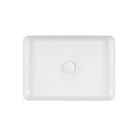 Раковина-чаша Qtap Tern 500х350х145 White з донним клапаном QT1711A055W