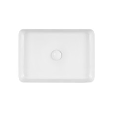 Раковина-чаша Qtap Tern 500х350х145 White з донним клапаном QT1711A055W