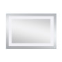 Зеркало Qtap Mideya Quadro 500х700 с LED-подсветкой, Reverse QT20781004W