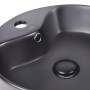Раковина-чаша Qtap Scorpio 400x400x140 Matt black з донним клапаном QT14113018BMBMB