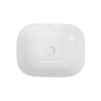 Раковина-чаша Qtap Aquarius 490x395x150 White з донним клапаном QT21112143W