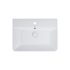 Раковина Qtap Virgo 600x420x140 White з донним клапаном QT18112253W