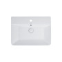 Раковина Qtap Virgo 600x420x140 White з донним клапаном QT18112253W