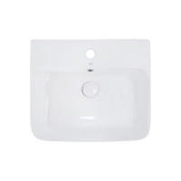 Раковина Qtap Virgo 485x410x125 White з донним клапаном QT18112258W