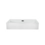Раковина Qtap Nando LT 600х420х120 White з донним клапаном QT12112173W