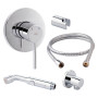 Набір для гігієнічного душу зі змішувачем Qtap 101