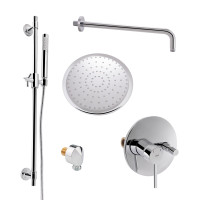 Комплект 5 в 1 душова система прихованого монтажу Qtap 103