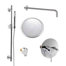 Комплект 5 в 1 душова система прихованого монтажу Qtap 103