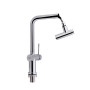 Змішувач для кухні Qtap Scorpio  9050105FC з висувним виливом