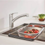 Смеситель для кухни с выдвижным изливом Grohe Eurosmart 30305001