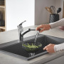 Смеситель для кухни с выдвижным изливом Grohe Eurosmart 30305001