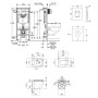Набір інсталяція 4 в 1 Grohe Rapid SL 38772001 + унітаз з сидінням Qtap Robin QT1333046ENRMB