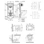 Набір інсталяція 4 в 1 Grohe Rapid SL 38722001 + унітаз з сидінням Qtap Scorpio QT1433053ERW