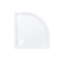 Душовий піддон Qtap Robin 308812W 80x80x12 см + сифон