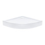 Душевой поддон Qtap Robin 309912W 90x90x12 см + сифон