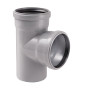 Трійник ПВХ каналізаційний 110, 90°