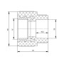 Муфта PPR Blue Ocean 25х3/4