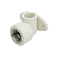 Кутик PPR Blue Ocean настінний з кріпленням 25х1/2