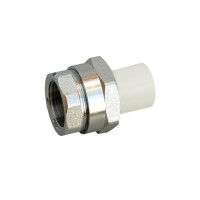 Соединение разборное PPR Blue Ocean универсальное 20х1/2