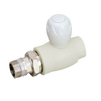 Кран кульовий радіаторний PPR Blue Ocean 20х1/2