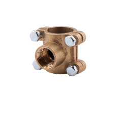 Врізка латунна 1