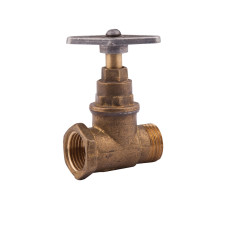 Вентиль латунний 15х1/2