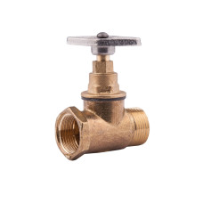 Вентиль латунний 20х3/4