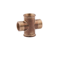 Хрестовина латунна 1/2