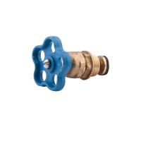 Кран букса латунна вентильна 3/4