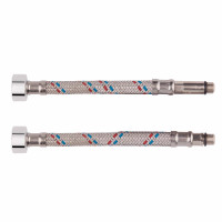 Гнучка підводка для води SD Plus М10 100 см (пара)