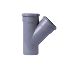 Трійник каналізаційний Інтерпласт 32, 90°