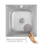 Кухонна мийка Imperial 5050 Decor (IMP5050DEC)