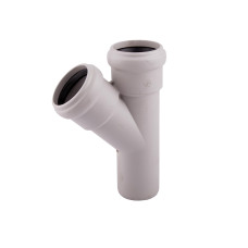 Трійник PPR каналізаційний Ostendorf Skolan 56, 67°